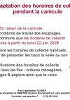 Collecte SMIRTOM épisode de chaleur