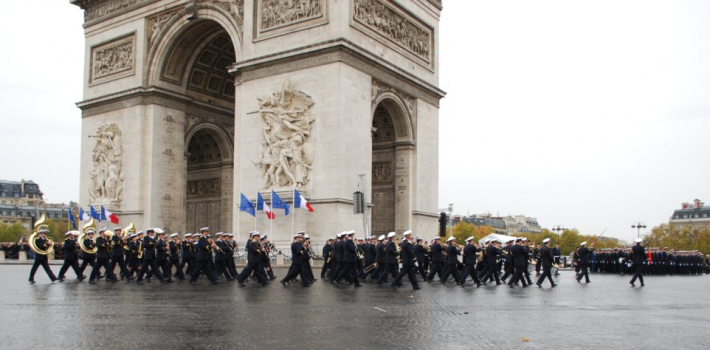 Cérémonie du 11 novembre à Paris