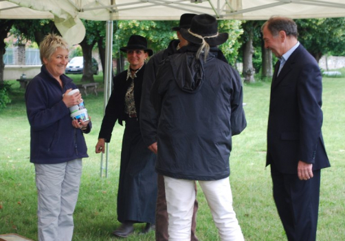 La remise des récompenses aux lauréats