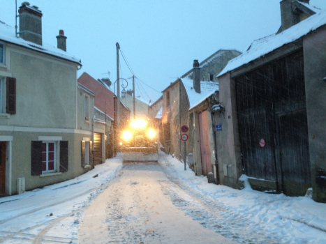 Déneigement en mars 2013