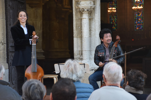 Marion Martineau et Atsushi Sakaï