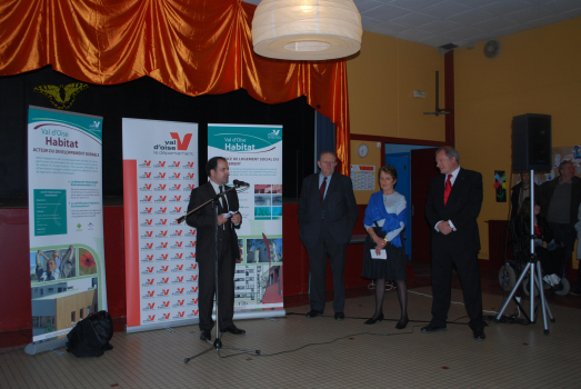 Inauguration de la résidence Camille Doncieux