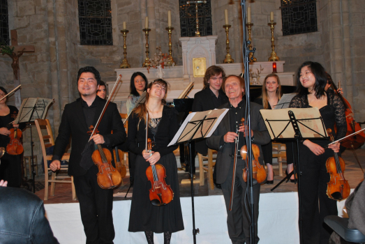 Koji Yoda, Alexia Fouilloux, Jean Mouillère et Satoko Takahashi