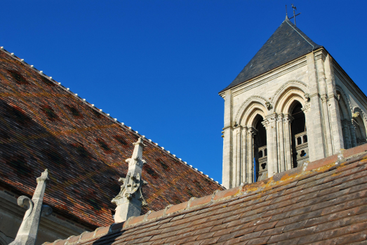 Le clocher de l'église