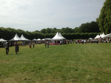 Anniversaire à Villarceaux sous le soleil