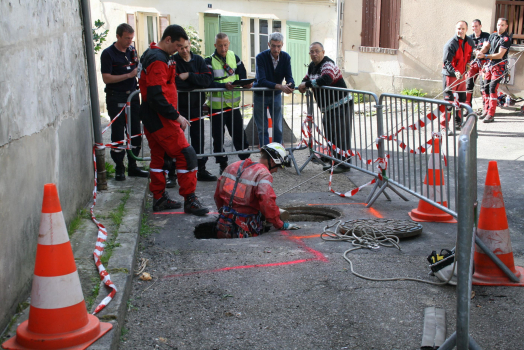 Découverte d'une cavité souterraine 