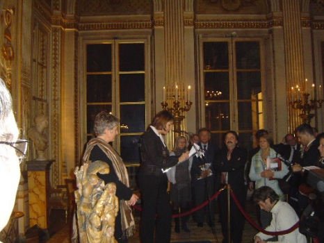 Cérémonie officielle au ministère de la Culture