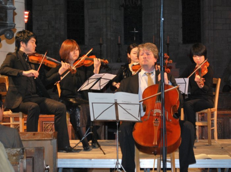 La nuit du violoncelle 2011 à Vétheuil