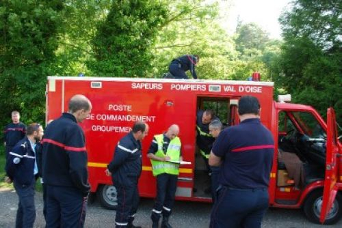 Les pompiers de Vétheuil