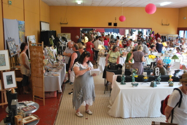 Salon de l'artisanat à Vétheuil 2012