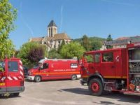 Les pompiers durant la semaine de la sécurité civile