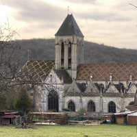 église de Vétheuil vue latérale