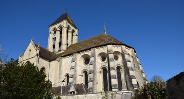 Eglise vue du gîte